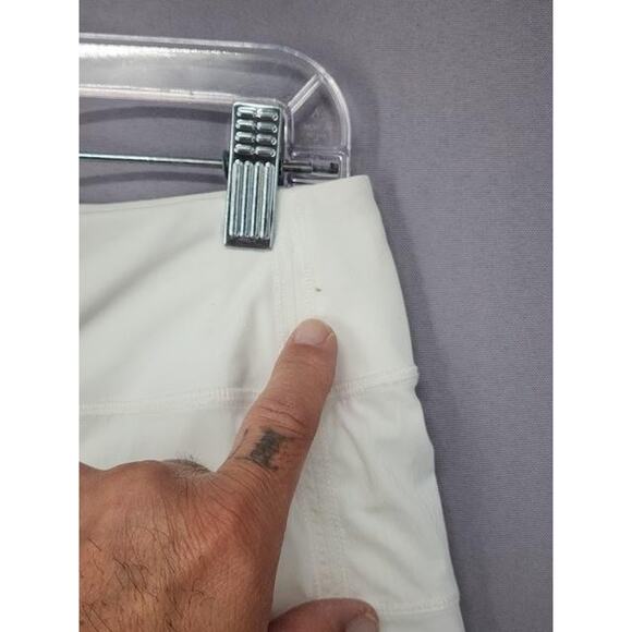 Lululemon Skirt Womens Size 8 White Athletic Running Tenniscore Preppy Skort - Picture 7 of 16